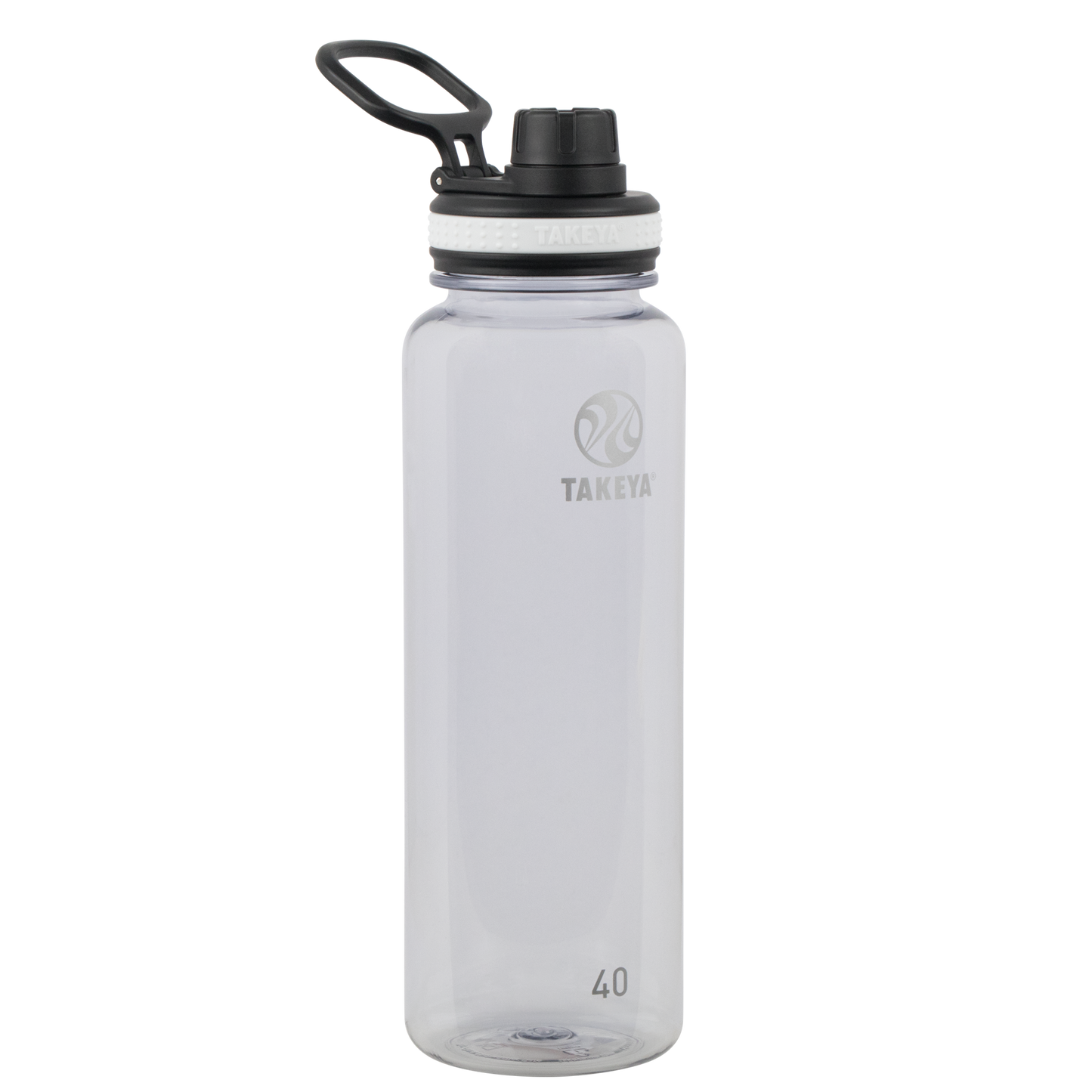 tritan-water-bottle-with-spout-lid-a3 50284-Tritan-Spout_Lid-40-Clear-angle.png