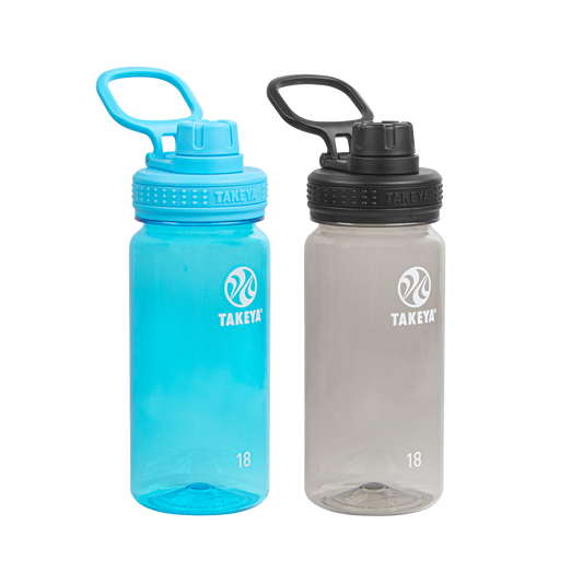 tritan-water-bottle-bundle-with-spout-lid-2-pack-c8 51476-Tritan-Spout-18-2pk-BreezyBlue-StormyBlack-Front_1.png