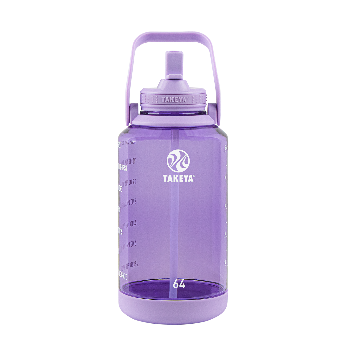 tritan-motivational-water-bottle-with-straw-lid-d6 54144-Tritan-Straw-Motivational-64-VivacityPurple-front.png