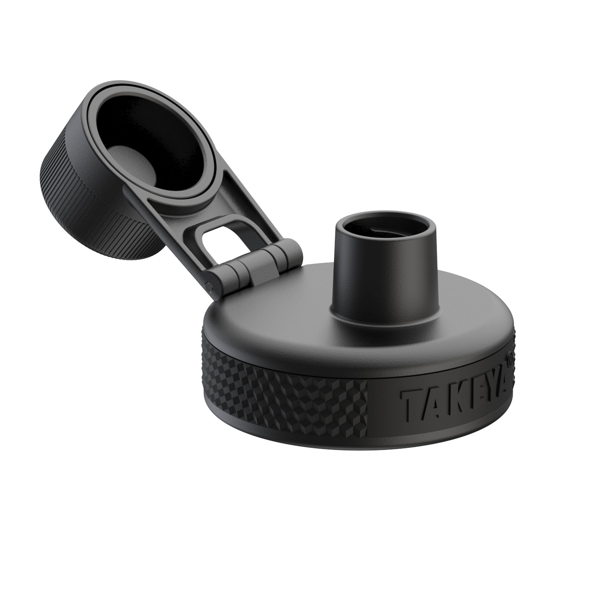 sport-insulated-spout-lid-with-ice-blocker-no-handle-h2 96081-TKS-Spout2-NoHandle-GSBlack-lidopen.png