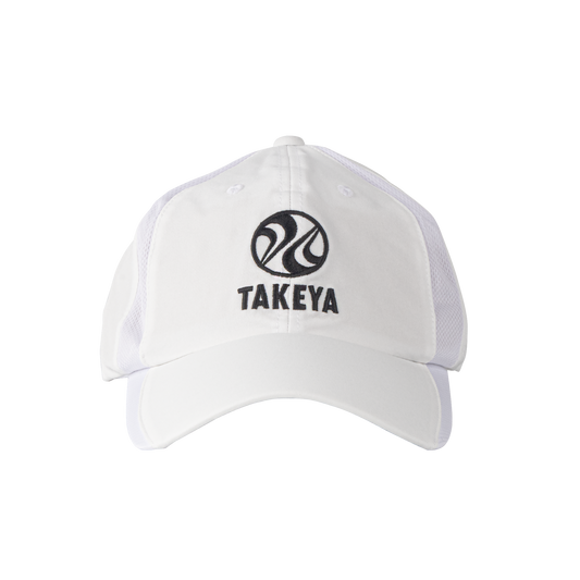 takeya-sport-vented-adjustable-hat-f6 97285-TK-PB-Hat-White-Front.png